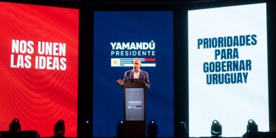 Desde la Plaza de Toros en Colonia, el Frente Amplio present� sus principales "l�neas de acci�n" 