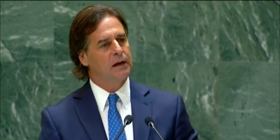 Lacalle Pou brind� este jueves su �ltimo discurso ante la ONU, con el foco puesto en el medio ambiente, la democracia y Venezuela