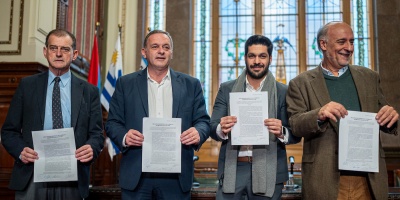 Manini por la campa�a: �El debate no puede ser si uno hace un spot en un gimnasio, o si Charles Carrera va preso"