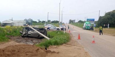Un accidente fatal en Canelones dej� dos fallecidos