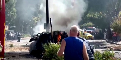 El grupo terrorista Hezbollah lanz� otro ataque con misiles y suenan las alarmas en el centro y norte de Israel