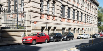 Liceos ocupados en Montevideo en el marco del paro de FENAPES