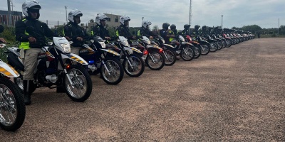 Ministerio del Interior entreg� 58 motos que ser�n utilizadas para el patrullaje
