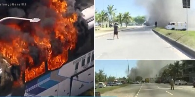 El Alcalde de R�o de Janeiro le orden� a la polic�a expulsar a 200 hinchas de Pe�arol tras los incidentes registrados con hinchas brasile�os