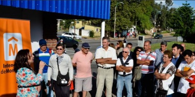 IM inaugur obras de refaccin en Terminal de Paso de la Arena