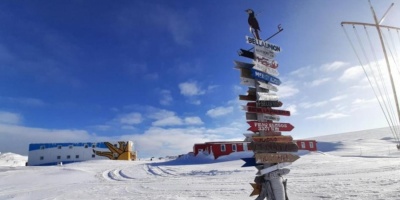 Parti� a la Ant�rtida una nueva dotaci�n de personal para la base uruguaya que, por primera vez, tendr� como jefa a una mujer
