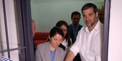 Se inauguraron las obras del centro de salud mental femenino en la otrora C�rcel Central