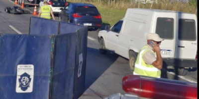 Un motociclista de 42 a�os falleci� tras despistar en su veh�culo