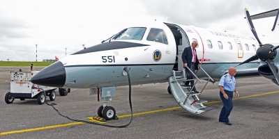 La Fuerza A�rea Uruguaya incorpor� una nueva aeronave 