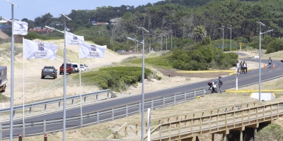 En Maldonado qued� inaugurado el tramo de la rambla que une a Punta Colorada y Punta Negra