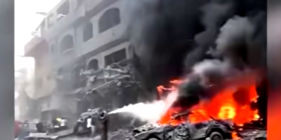 Abbas asegura a Macron que la Autoridad Palestina est� lista para asumir el control de la Franja de Gaza