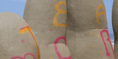 El jueves se realizar� la audiencia judicial con la mujer que vandaliz� el monumento La Mano, de Punta del Este