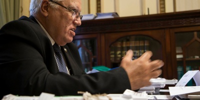 John P�rez asumi� la presidencia de la SCJ y se�al� que se deber�a duplicar el presupuesto del Poder Judicial