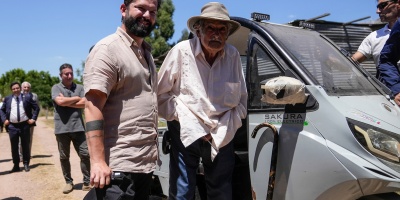 Mujica recibi� al presidente de Chile Gabriel Boric en su chacra de Rinc�n del Cerro