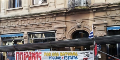 Trabajadores ocuparon Montevideo Gas en rechazo a "continuar la privatizaci�n"