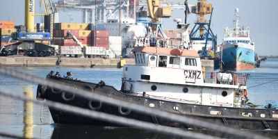 Marinero est� grave tras accidente con remolcadores en el Puerto de Montevideo