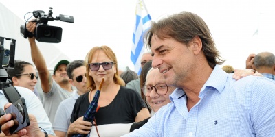 Lacalle Pou dijo sentirse orgulloso de su gobierno, en uno de sus �ltimos discursos como presidente de la rep�blica