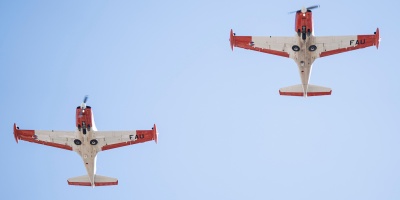 La Fuerza A�rea comunic� que este s�bado estar� prohibido volar en un radio de 4 kil�metros a la redonda de Plaza Independencia