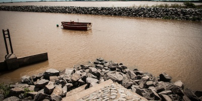 Colonia registr� vientos de 107km/h en las �ltimas horas, tras la llegada del frente fr�o que ingres� al pa�s