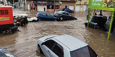 Sigue el drama por inundaciones en Bah�a Blanca