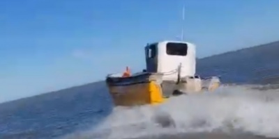 Result� frustrada una persecuci�n de Prefectura a embarcaciones argentinas que pescaban en forma ilegal en el r�o de la Plata