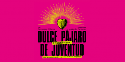 La Fundacin Amigos del Teatro Sols presenta el preestreno de Dulce Pjaro de Juventud, de Tennessee Williams