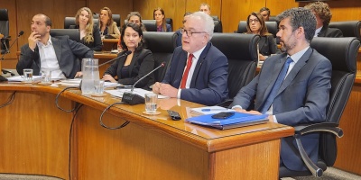 El Canciller Mario Lubetkin compareci� en la comisi�n de asuntos internacionales del Senado