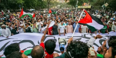 Ms de un milln de personas se manifiestaron en Bangladesh en apoyo a Gaza