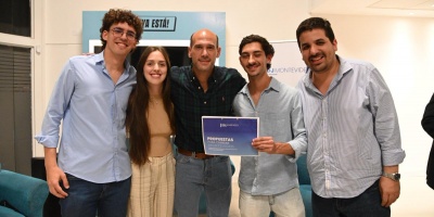 Grafitis, boletos y talleres de reciclaje: las propuestas que j�venes del Partido Nacional hicieron a Mart�n Lema