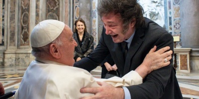 El presidente Javier Milei viaja a Roma