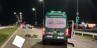 Un hombre de 66 a�os falleci� tras ser embestido por una moto