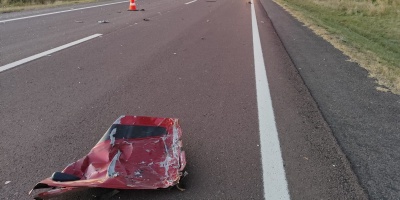 El conductor de un autom�vil falleci� en Tacuaremb� tras colisionar con un cami�n 