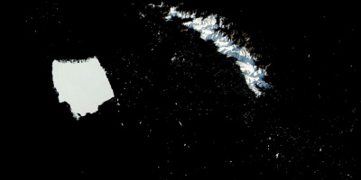El iceberg ms grande del mundo queda atascado mientras se deshiela