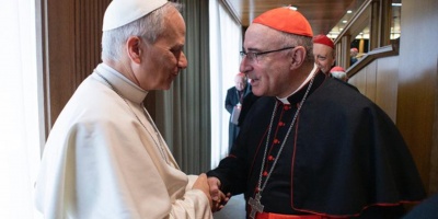 El Cardenal Daniel Sturla se reunió con el Papa León XIV
