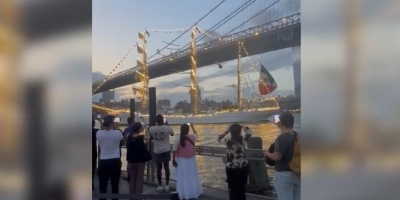 Al menos dos muertos y 20 heridos al chocar un buque escuela mexicano contra el Puente de Brooklyn