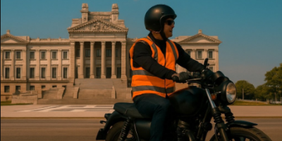 Proyecto de Ley establece que el uso del airbag para trabajadores en moto sea obligatorio