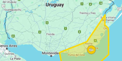 Rige alerta amarilla por vientos fuertes y persistentes
