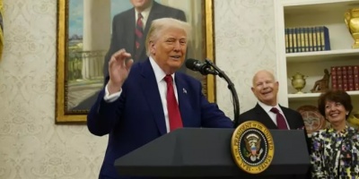 El presidente Trump dice que en "dos semanas" sabr si Putin quiere poner fin a la guerra de Ucrania