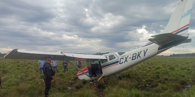 Encontraron la avioneta Cesna que fuera robada del aeroclub deRivera