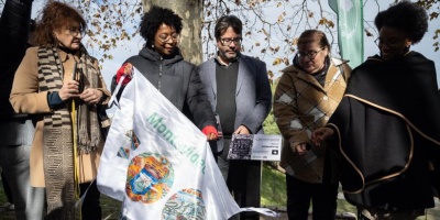 La Intendencia de Montevideo inaugur� nuevas placas de la memoria en el Parque Capurro. 
