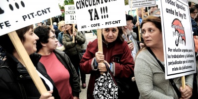 El grupo denominado "Cincuentones" contina con la puja por eliminar el quite del 10% a sus jubilaciones
