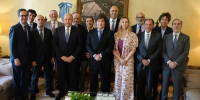 Milei se reuni con empresarios internacionales y habl sobre el rumbo econmico que est aplicando en su programa de gobierno
