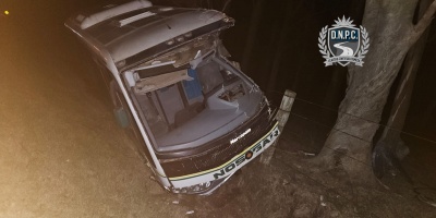 Dos fallecidos fue el saldo de un siniestro de tr�nsito ocurrido en Durazno, cerca de Sarand� del Y�