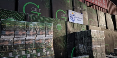 Aduanas incaut casi 2 millones de cigarrillos de contrabando de Paraguay