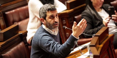 Daniel Caggiani dijo que Lacalle debera pedir disculpas tras comentarios en redes sociales por proyecto Neptuno