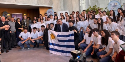 Yamand Orsi le entreg el Pabelln Nacional a la delegacin que competir en los Juegos Panamericanos Junior de Asuncin 2025