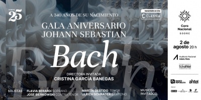 El Coro Nacional presenta "Gala aniversario: Johann Sebastian Bach"