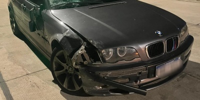 Un motociclista falleci� al ser impactado por alcance por un auto en Ruta 5