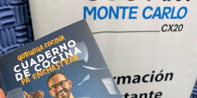 "Cuaderno de cocina pa enchastrar": el libro de Gabo Ares