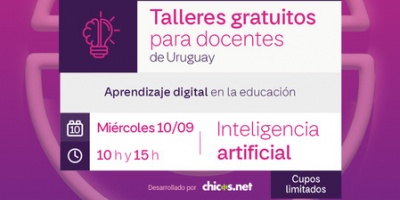 Talleres gratuitos para docentes de Uruguay acompaando los festejos del Da del Maestro